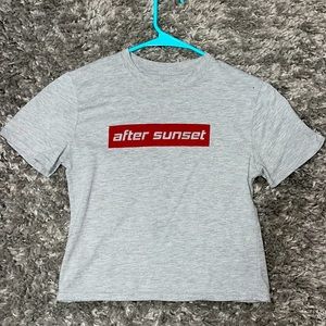 “After Sunset” Crop Top